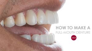 how to make a full denture start to