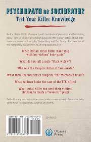 Oct 15, 2020 · questions and answers. Serial Killer Trivia Book By Michelle Kaminsky Official Publisher Page Simon Schuster