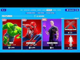 Fortnite Item Shop Countdown New Shadow Midas Skin Out Now October 31 2020 Item Shop Today Youtube Fortnite New Shadow Hulk Spiderman