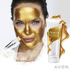 Anew Ultimate Gold Peel Off Mask Avon Skin Care Peel Off Mask Avon Beauty Boss