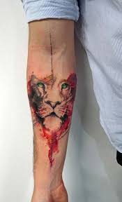 Forearm Abstract Lion Tattoo Cimbom Aslan Dovmesi Dovme Kol Dovmeleri Tattoo