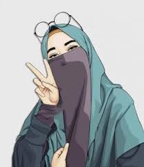 Gambar kartun muslimah bercadar mujahidah. 1001 Gambar Animasi Perempuan Berhijab Tomboy Cikimm Com