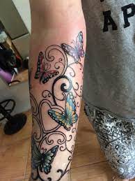 Butterfly Theme Under Fore Arm Tattoo Butterfly Wrist Tattoo Wrist Hand Tattoo Butterfly Tattoo Designs
