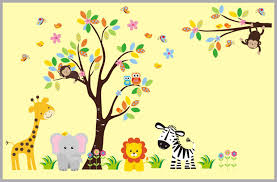 Jungle animal elephant wall decals for kids rooms decor diy wall stickers art vinyl for children's bedroom nursery playroom, baby nursery toddler to teen decoration room peel & stick. Animal Wall Stickers Animal Wall Decals Nursery Wall Decals Baby Nurserydecals4you