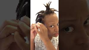 Thinning is a problem that occurs in people with all hair styles, including dreadlocks. 6 Months Old Free Form Locs On Fine Hair Youtube