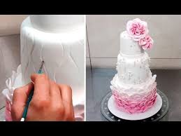 Youtube Cake Decorating Cake Decorating With Fondant Wedding Cake Decorating Tutorials
