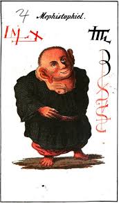 He originally appeared in literature as the demon in the faust legend, and he has since appeared in other works as a stock character version of the devil. Mephistopheles Faust