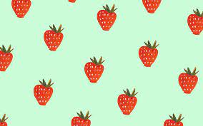 Find strawberry pictures and strawberry photos on desktop strawberry pieuploaded by: Dress Up Your Tech Dress Your Tech Fruit Wallpaper Aesthetic Desktop Wallpaper