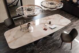 Skorpio Keramik Table With Alabastro Marmi Ceramic Barrel Top By Cattelan Italia Dining Table Marble Keramik Dining Table Marble Dining