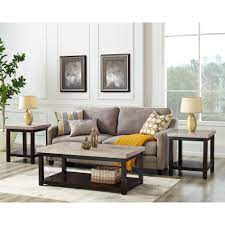 Greenforest end tables set of 2 industrial side table with storage shelf for living room bedroom yaheetech lift top coffee table with hidden compartments & open shelf rising center/acent. Red Barrel Studio Metpally 3 Piece Coffee Table Set Reviews Wayfair