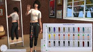 This creator specializes in making summery and casual clothes. Lazy Duchess Separate Top Bottoms For Non Everyday Clothes Mod
