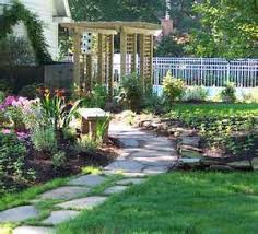 Garden Path With Irregular Stones Love It Patio Garden Outdoor Gardens Backyard