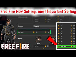 This game is available on any android phone above version 4.0 and on ios up to 50 players can be included in free fire. Free Fire New Pro Setting 2020 Notch Screen Setting In Free Fire Free Fire Pro Setting Youtube