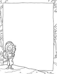 A Blank Sheet Of Writing Paper For Kids With A Pirate Theme Unterrichtsplanung Vorlagen Unterrichtsplanung Unterrichts Planung