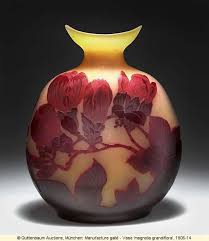 Emile Galle Decor De Branche Design Art Nouveau Art Decoratif