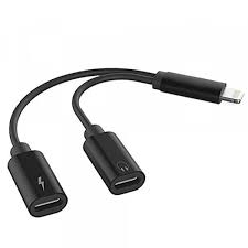 Wholesale New 2 In 1 Lightning Ios Splitter Adapter With Charge Port And Headphone Jack Compatible
