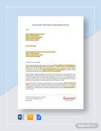 Sample request letter for housing allowance from company. 17 Simple Request Letter Templates Free Premium Templates