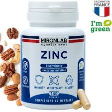 Zinc Bisglycinate Chelate Vitamine B2 B3 B6 Haute Teneur Biodisponibilite Immunite Antioxydant Faconne En France Mironlab Achat Vente Complement En Mineraux Zinc Bisglycinate Chelate Cdiscount