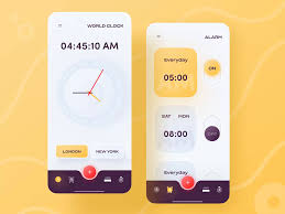 Like traditional alarm clocks, smart alarm clocks have big, bold displays that tell the time (and put a phone on top of the air to charge your phone using its qi charger, and the leds turn amber and the clock connects directly to ihome smart plugs and has an assortment of physical buttons that let you. Micro Interaction Ios Alarm Clock App By Sajon Web App Design Alarm App Mobile App Design Inspiration