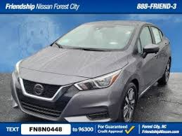 Take a long slot screwdriver or other driver rod and put on the latch assembly to shock it with hammer hits while again working the cables, you . New Nissan Versa Forest City Nc New Nissan Versa Near Forest City Nc