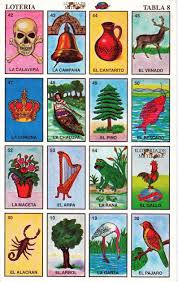 Mexican Loteria Cards The Complete Set Of 10 Tablas Etsy In 2020 Loteria Cards Cards Arts And Crafts Projects