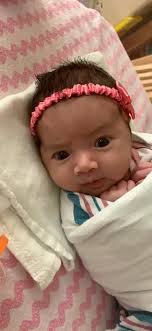 Cara is one month old today and has come so far in such a short time. She  seems to be