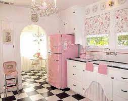 Taramisioux Cozinha Rosa Vintage Cozinha Corderosa Pink Lightpink Rosapastel Rosamillennial Rosaclaro Decor D Retro Home Decor Retro Home Home Decor