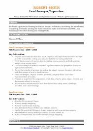 Ability to download and print resumes instantly. Land Surveyor Resume Samples Qwikresume