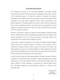 In this post, we will take a closer look at the mechanics of acknowledgements to help you answer the main question: Internship In Banks For Bba Students