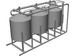 Water Filter Tanks 3d Model Water Filter Filters Trash Can