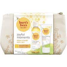 Natural & organic baby gifts starting under $10. Burts Bees Baby Mom Gift Set Joyful Moments With 3 Gentle Skin And Hair Care Products Baby Shampoo And Wash Baby Lotion And Moms Bees Beeswax Natural Lip Balm
