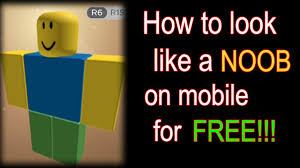 Roblox How To Look Like A Noob On Mobile For Free Ios Android Youtube