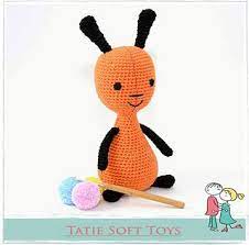Knitting patterns for hand knitted toys by nattyknits. Flop Bunny Amigurumi Pattern By Tatie Bing Bunny Soft Toy Patterns Crochet Bunny