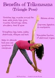 Benefits Of Triangle Pose How To Relieve Stress Abdominal Stimulation