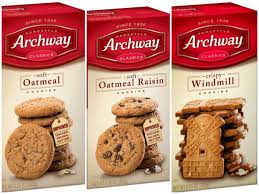 Archway cookies is an american cookie manufacturer, founded in 1936 in battle creek, michigan. Archway Homestyle Soft Oatmeal 9 25 Oz Soft Oatmeal Raisin 9 25 Oz And Crispy Windmill Cookies 9 25 Oz Ratekitchen