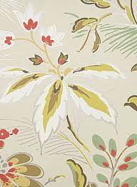 Blooms barely tinted and birds are printed on a background. 46 Large Print Floral Wallpaper On Wallpapersafari