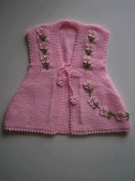 Horosa Orgu Ile Orulmus Yelek Modeli Baby Knitting Patterns Orgu Bebek Yelek