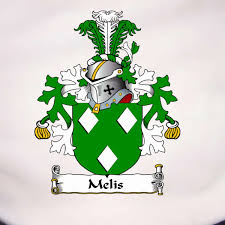 Melis Family Crest Teddy Bear | Buy the Melis Irish Coat of Arms Bear