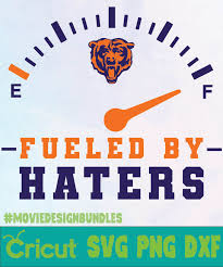 Are you looking for free cut files for your cricut, silhouette, cameo, sure cuts a lot, or brother scan n cut? Chicago Bears Fueled By Haters Logo Svg Png Dxf Movie Design Bundles