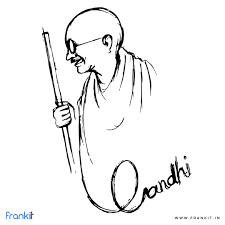 Pin By Christlee Gauthier On Emo Art In 2020 Mahatma Gandhi Photos Gandhi Pencil Sketches Easy