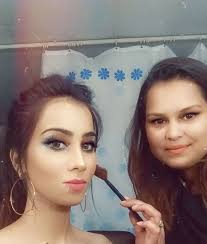 Model look by Nisha kalra