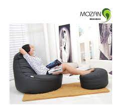 Maybe you would like to learn more about one of these? Bean Bag Chairs Stool Set With High Back Leather Bulk Buy Bean Bag Leather Chair Sofa High Back Chair Product On Alibaba Com