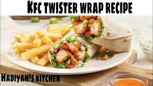 How To Make Kfc Chicken Twister Kfc Twister Wrap Recipe Easy Crispy Chicken Wrap Youtube