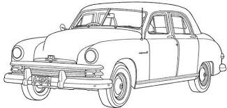 Download and print free old car coloring pages to keep little hands occupied at home; An Expensive Old Car Coloring Page Coloring Sky