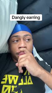 Dangling Cross Earrings Men