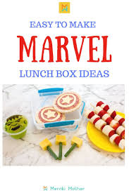 Easy Avengers Theme Lunchbox Ideas Meraki Mother Lunch Box Lunch Box Snacks Food
