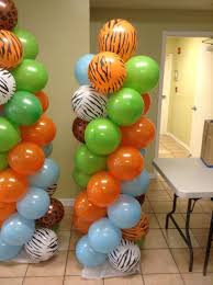 It will make the perfect outfit for a flintstone themed birthday. Balloon Column Baby Shower Bam Bam It S A Boy Shelly Sdecor Kids Themed Birthday Parties Balloon Columns Baby Shower