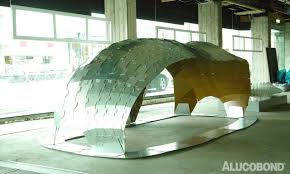 Shell And Spatial Structures From Ghaith Tish Alucobond Nextandbeyond Architecture Design Global Alucobond Architecture Energy Efficient Construction
