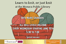 Knitting w/ Marie @ Monaca