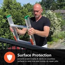 TPE Ladder Covers for Gutter and Roof Protection Standoff Bumper Pads